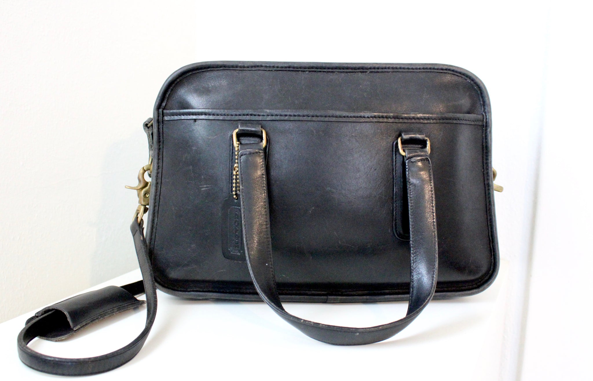 Coach, Bags, Vintage Black Coach Bag