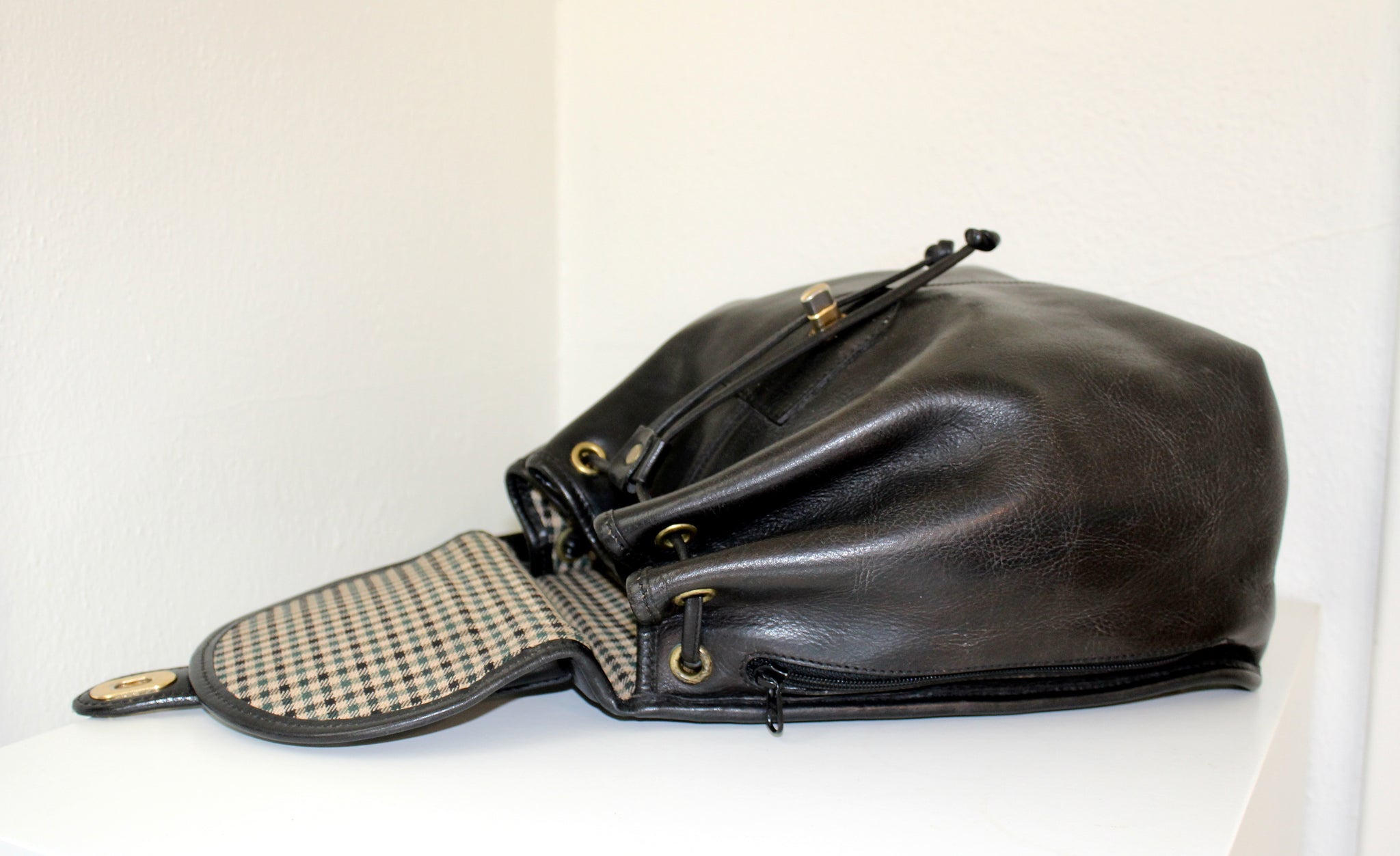 Gearpack No. 4 | Vintage Black Leather